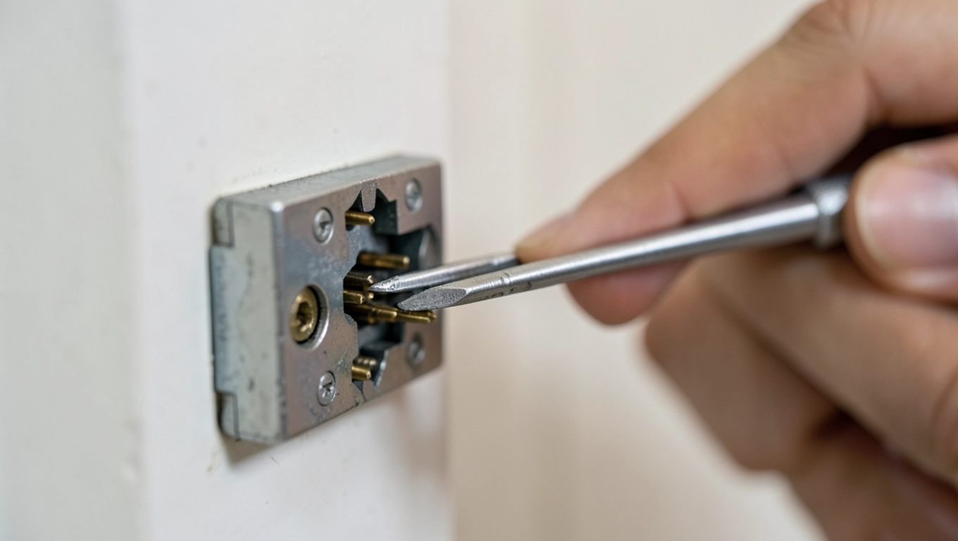 Bezinwazyjne metody otwierania drzwi antywłamaniowych