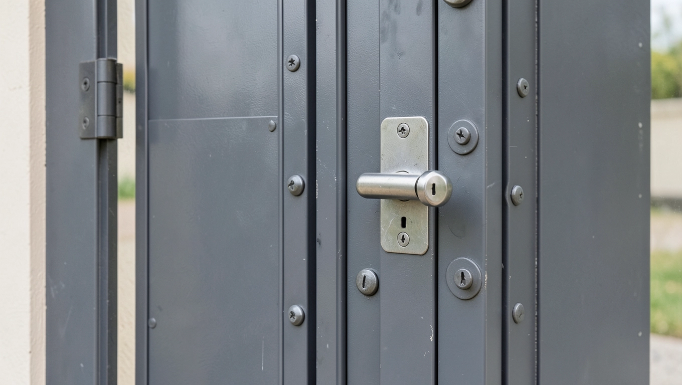 Bezpieczeństwo drzwi zewnętrznych stalowych