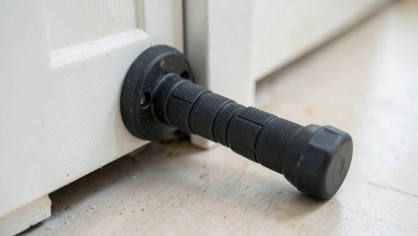 Blokada drzwi antywłamaniowa bez wiercenia