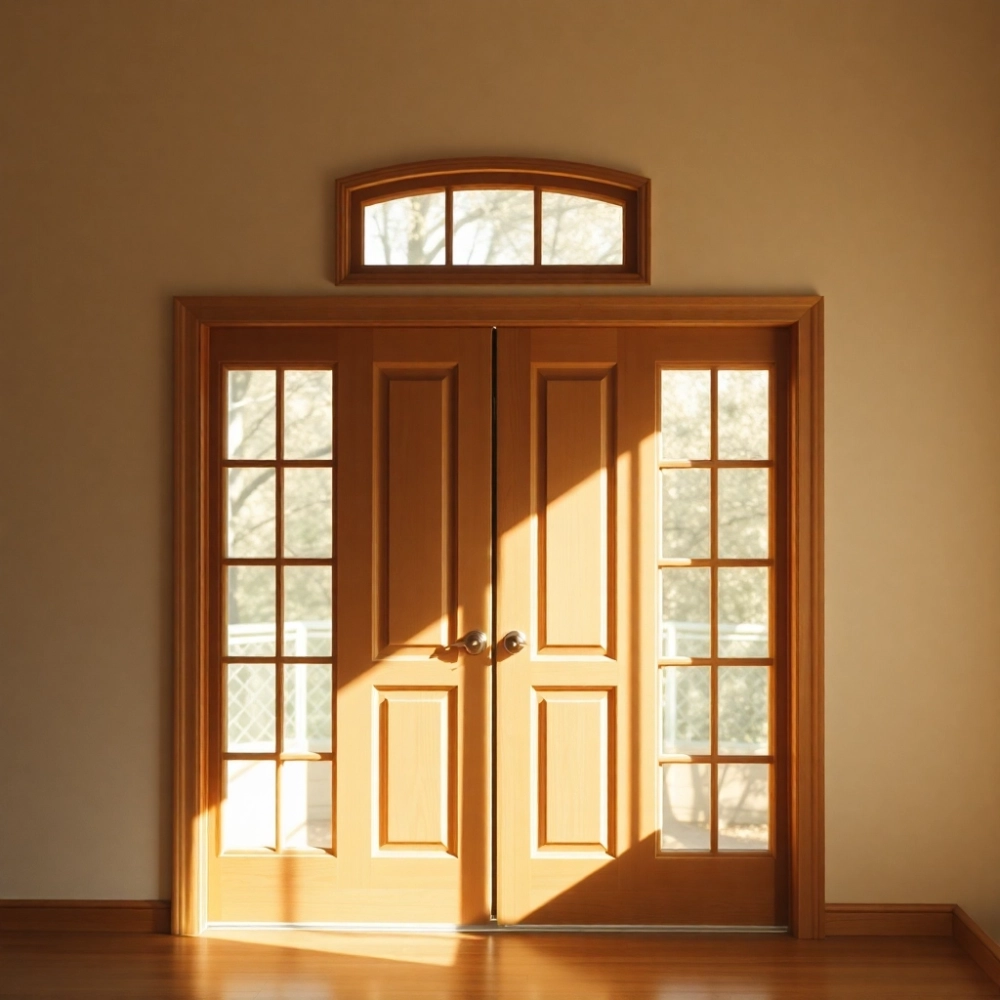 Brązowe Okna Jakie Drzwi Wewnętrzne