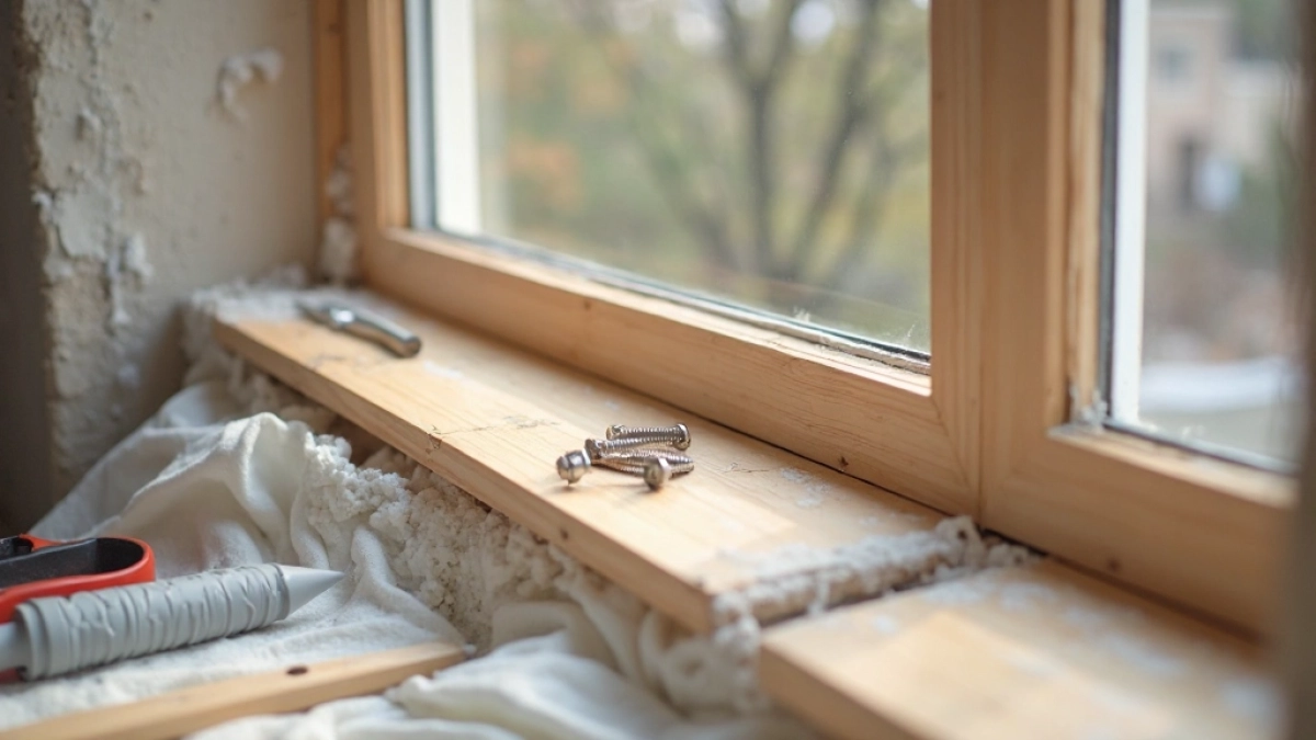 cena montażu parapetu wewnętrznego