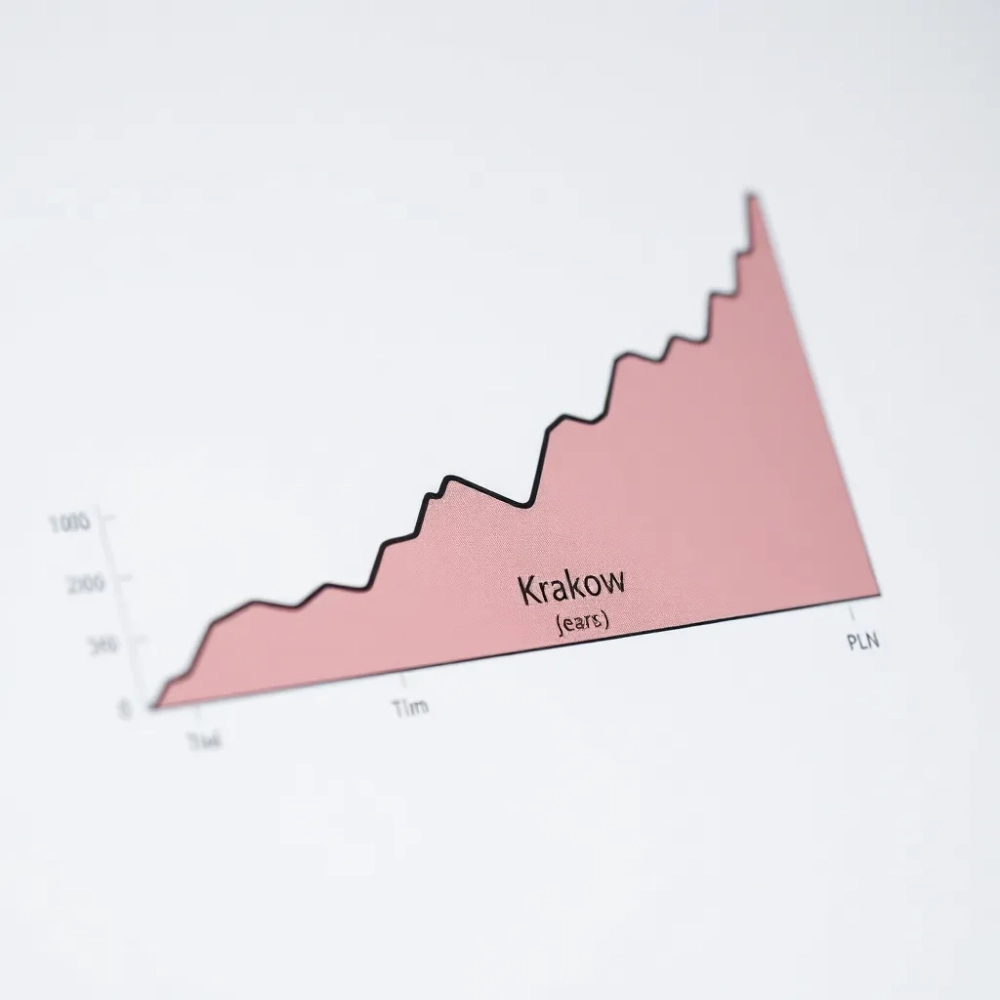 ceny mieszkań w krakowie wykres