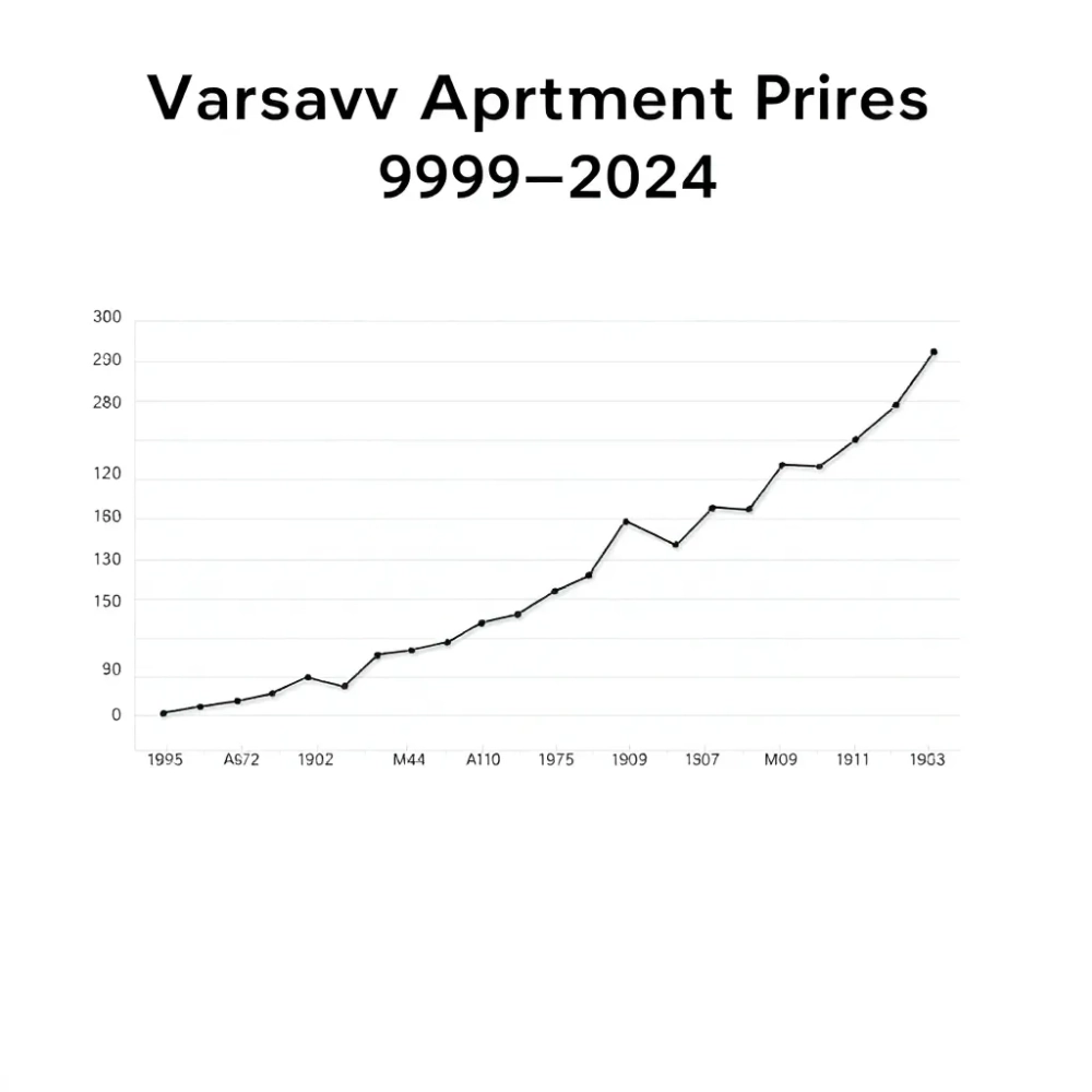 Ceny mieszkań wykres 30 lat Warszawa