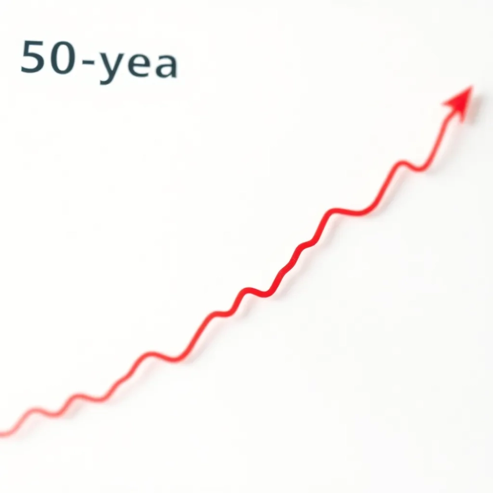 Ceny mieszkań wykres 50 lat