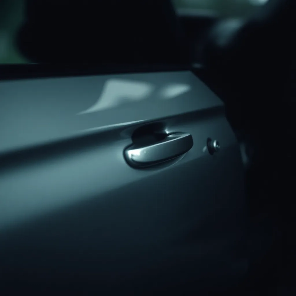 Ciche zamykanie drzwi w samochodzie