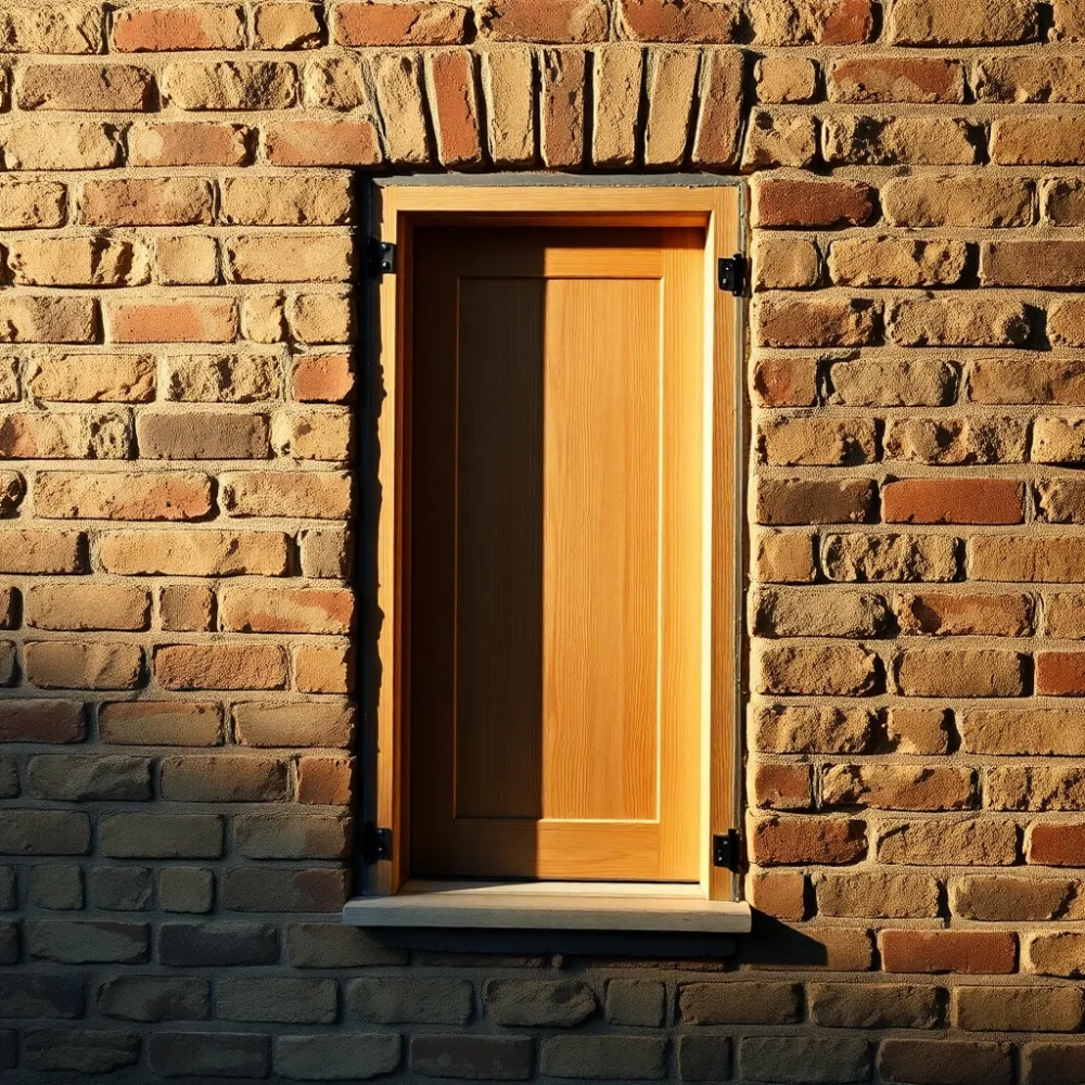 Ciepły montaż drzwi zewnętrznych w starym domu