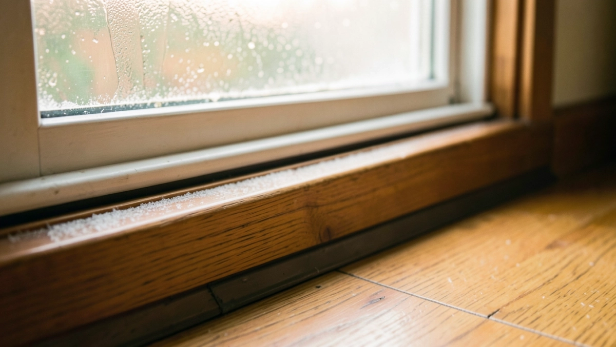 ciepły próg drzwi wejściowych