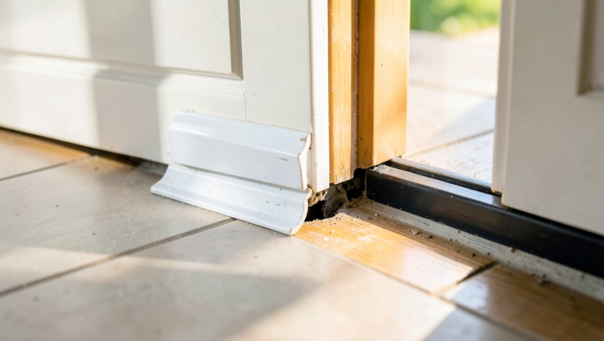 ciepły próg drzwiowy