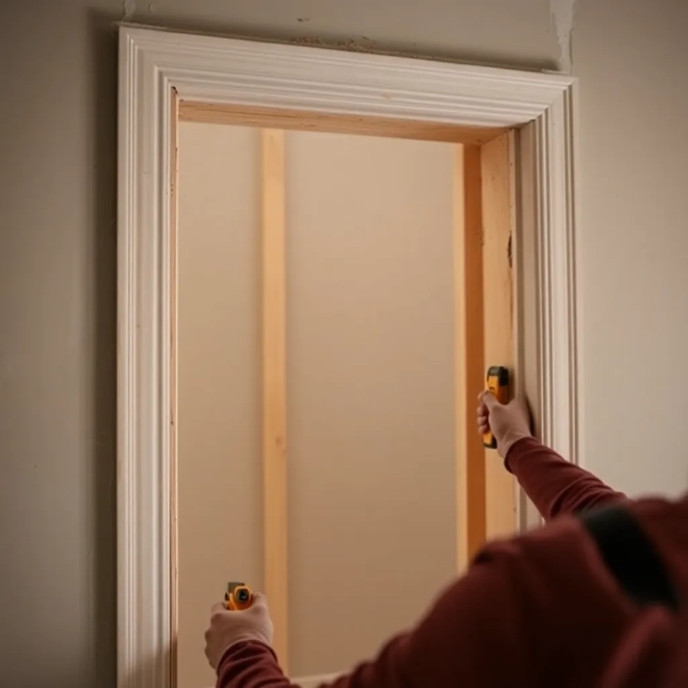 Co zrobić gdy otwór na drzwi jest za duży