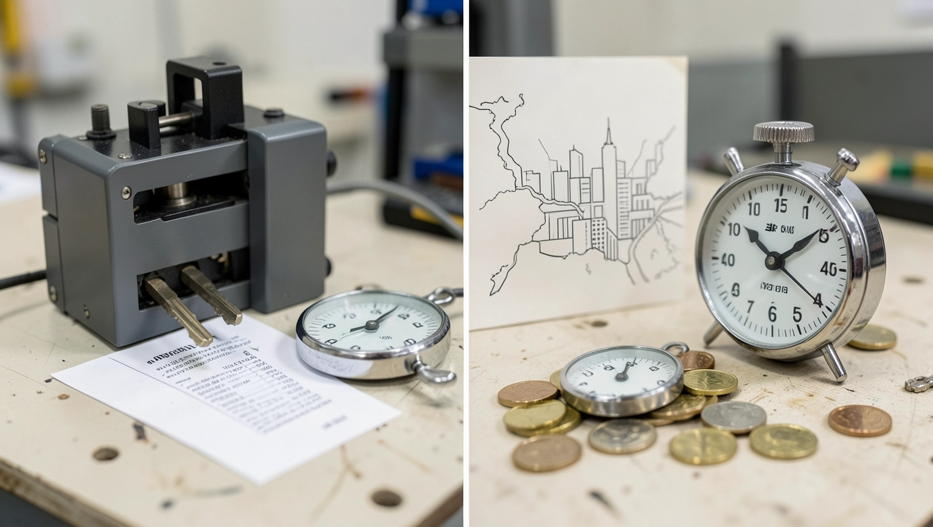 Czas i koszt dorabiania kluczy