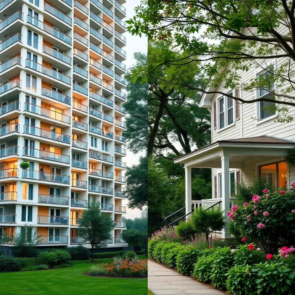 Czy lepiej mieszkać w domu czy w bloku rozprawka