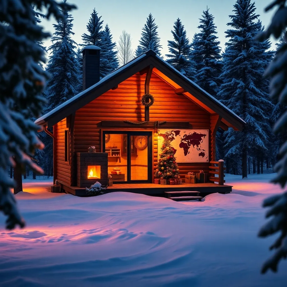 Czy Mikołaj mieszka na Biegunie Północnym