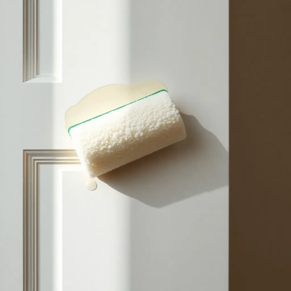 Czym czyścić białe drzwi z okleiny