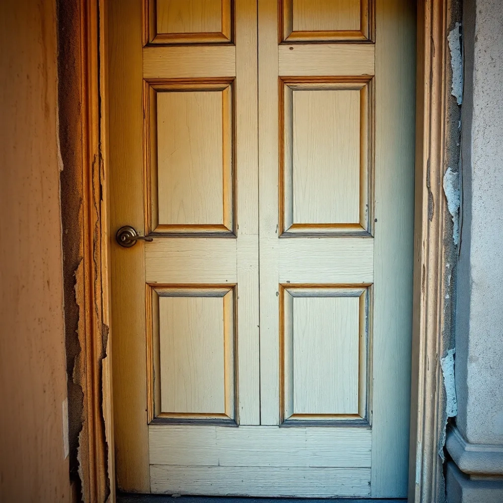 Czym pomalować drzwi zewnętrzne z okleiny