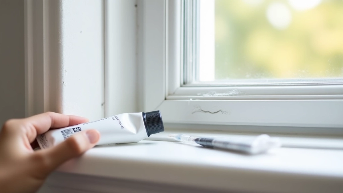 Czym przykleić parapet PCV