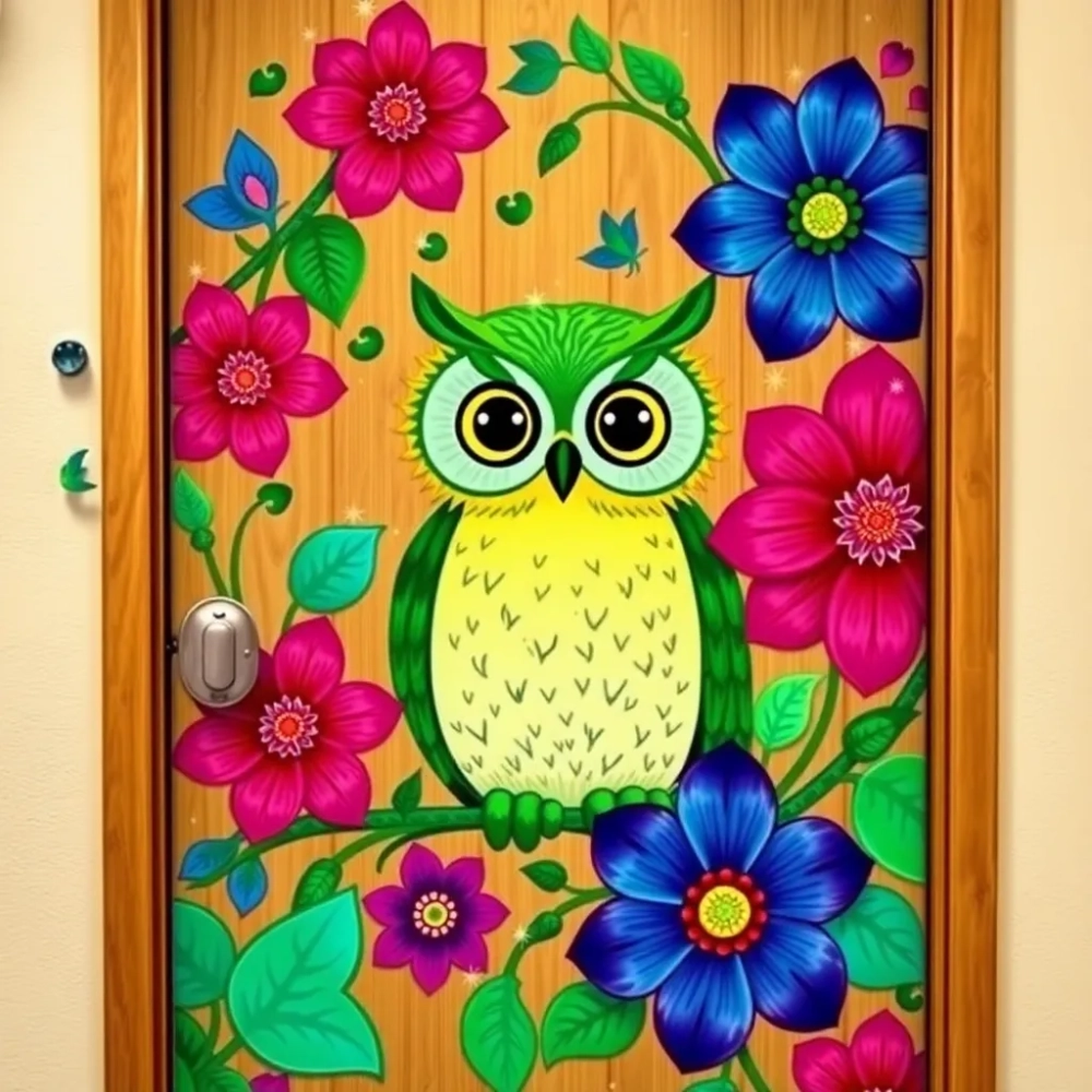 Dekoracja na drzwi klasy do druku