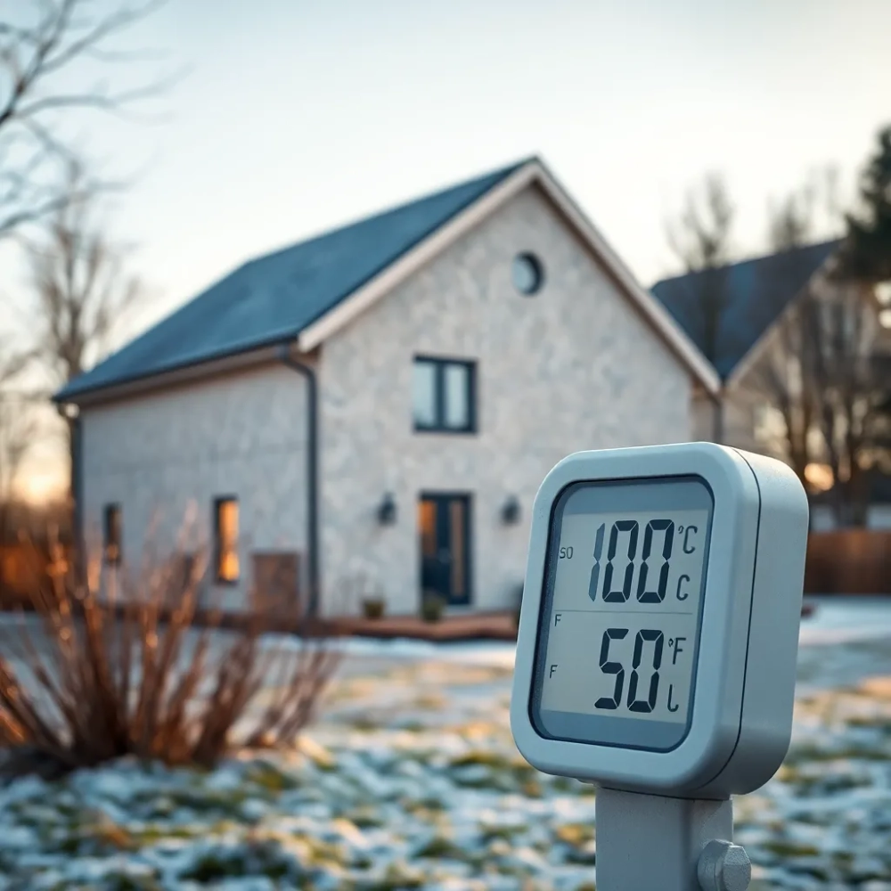 Do jakiej temperatury można ocieplać dom