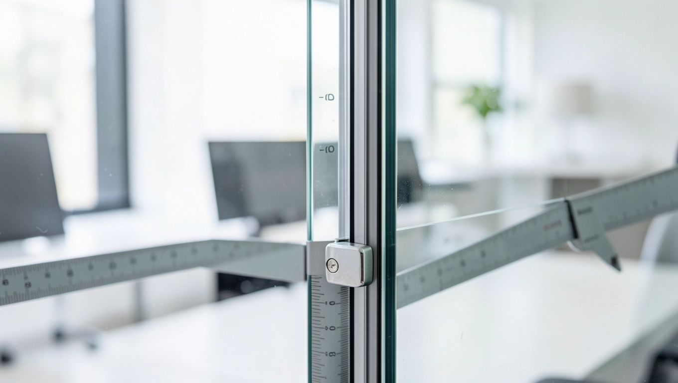 Dopasowanie do grubości i wymiarów szkła