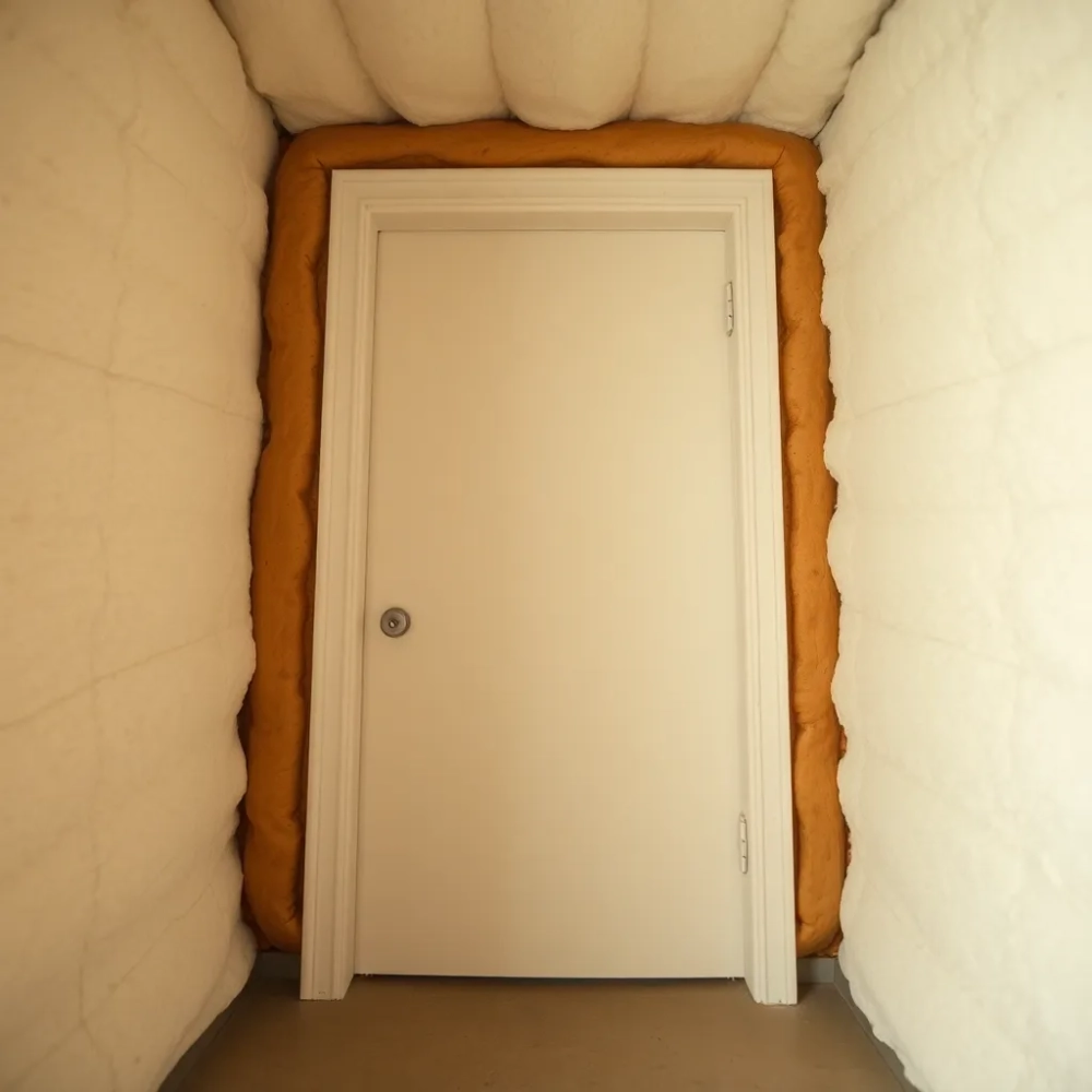 Drzwi do piwnicy ocieplane