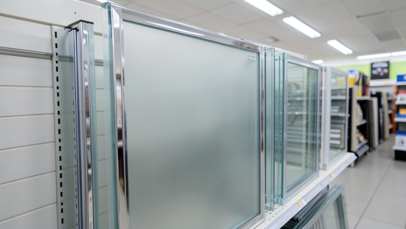 Drzwi do prysznica w marketach budowlanych