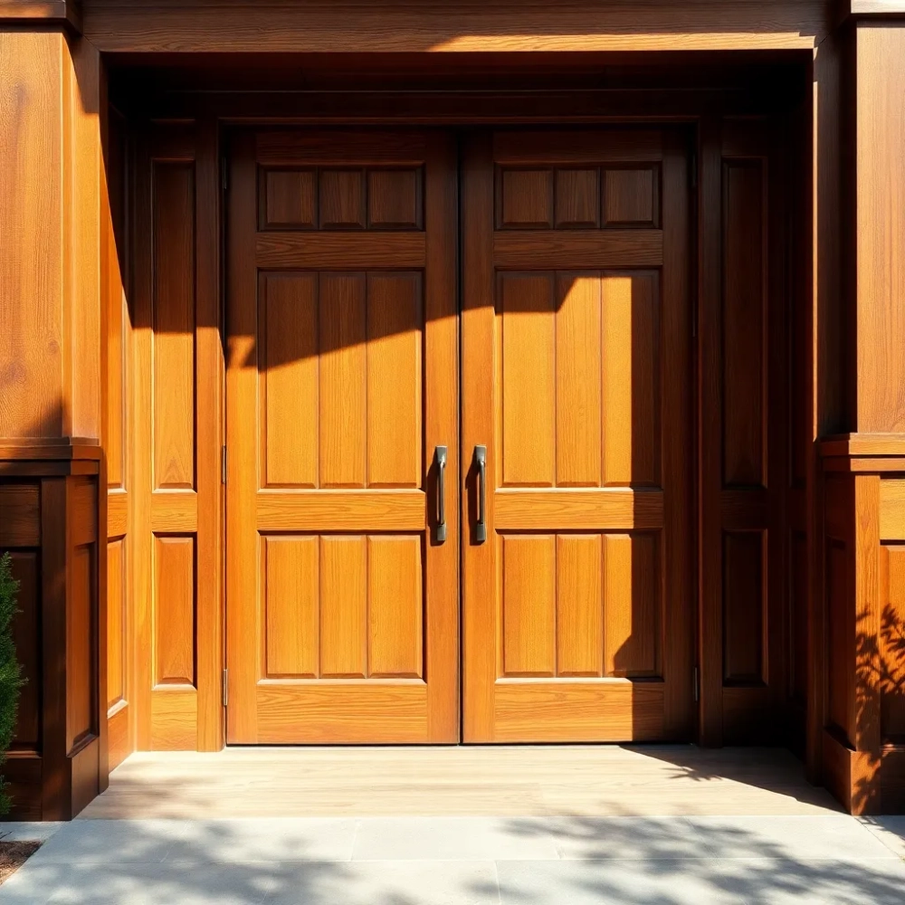 Drzwi drewniane zewnętrzne na wymiar