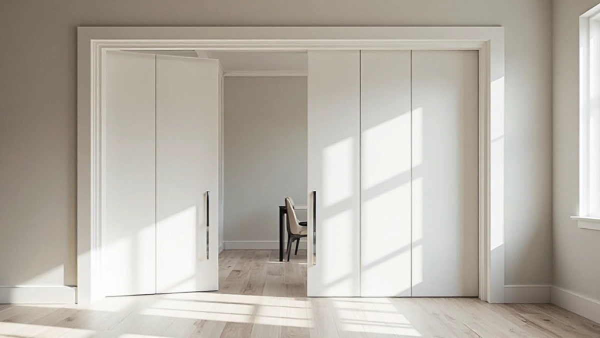 drzwi harmonijkowe bez wiercenia