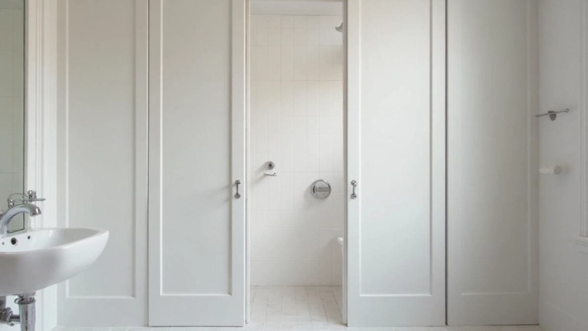 drzwi harmonijkowe łazienkowe