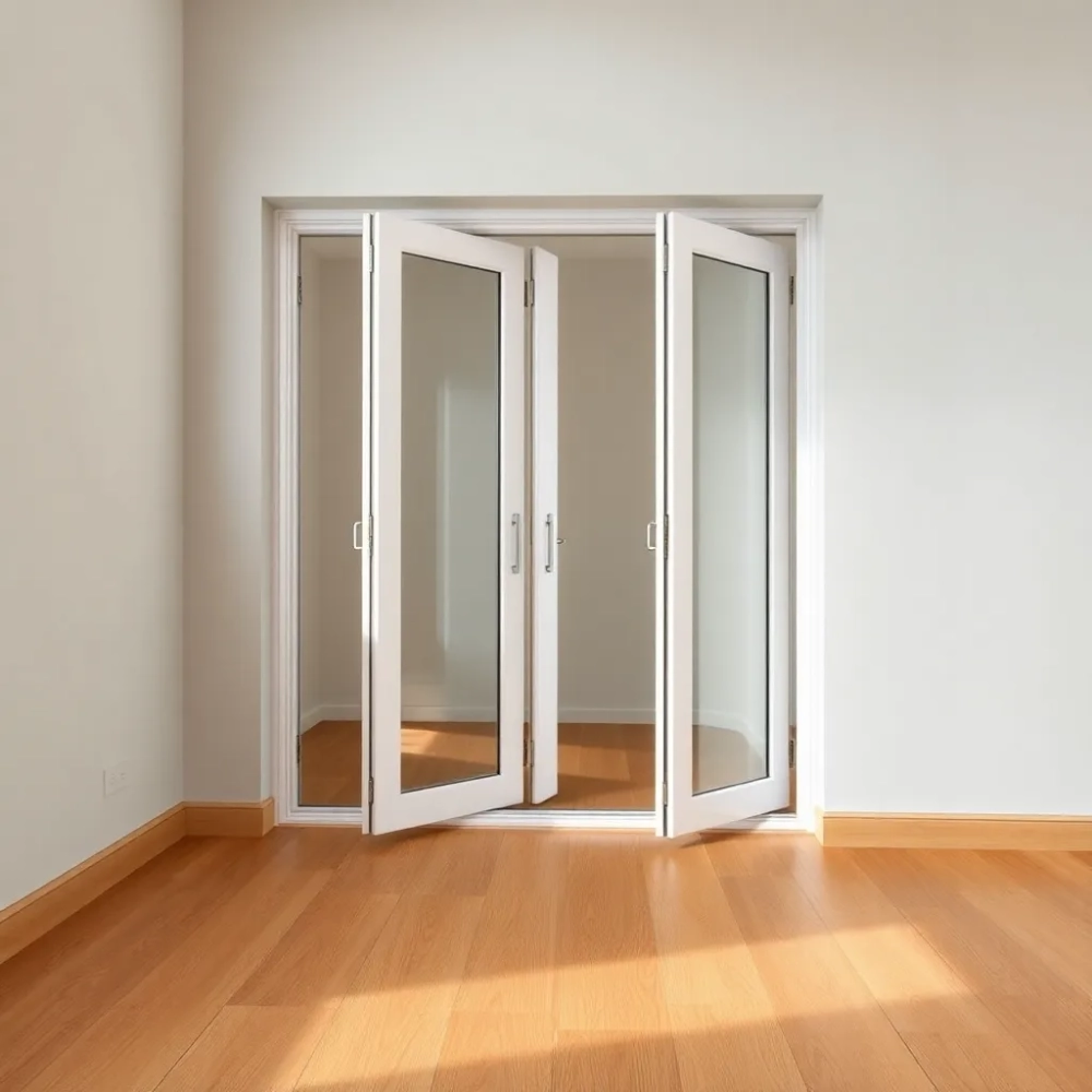 Drzwi harmonijkowe PCV na wymiar