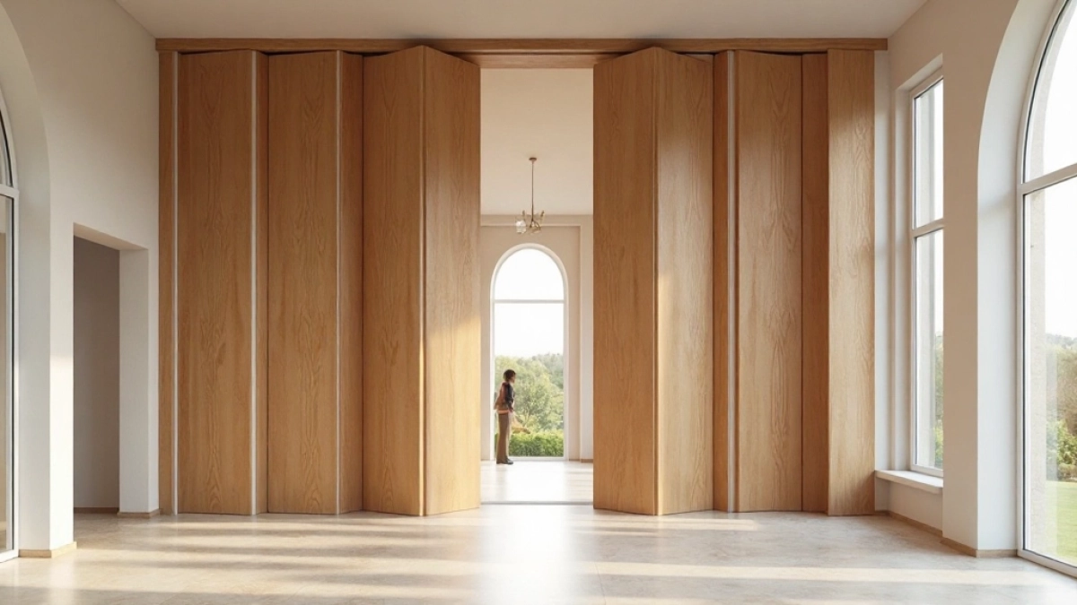 drzwi harmonijkowe wysokie