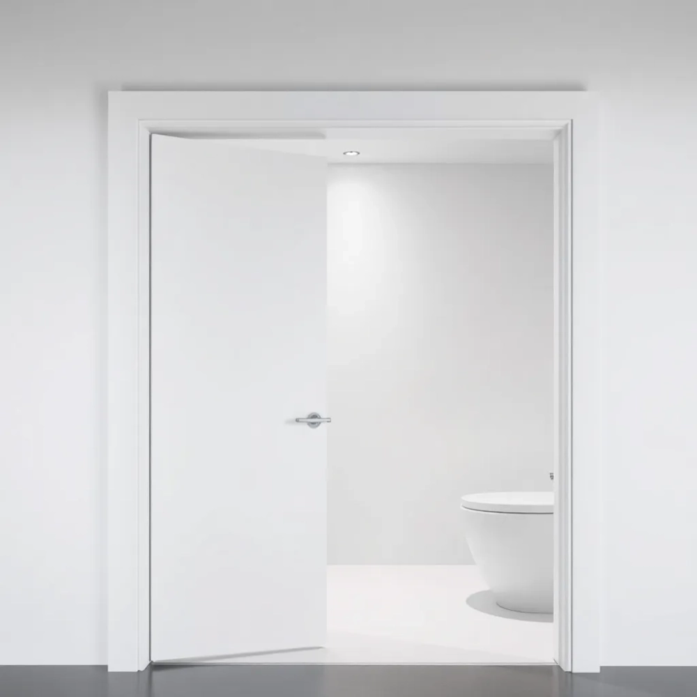 Drzwi łazienkowe 80 z ościeżnicą