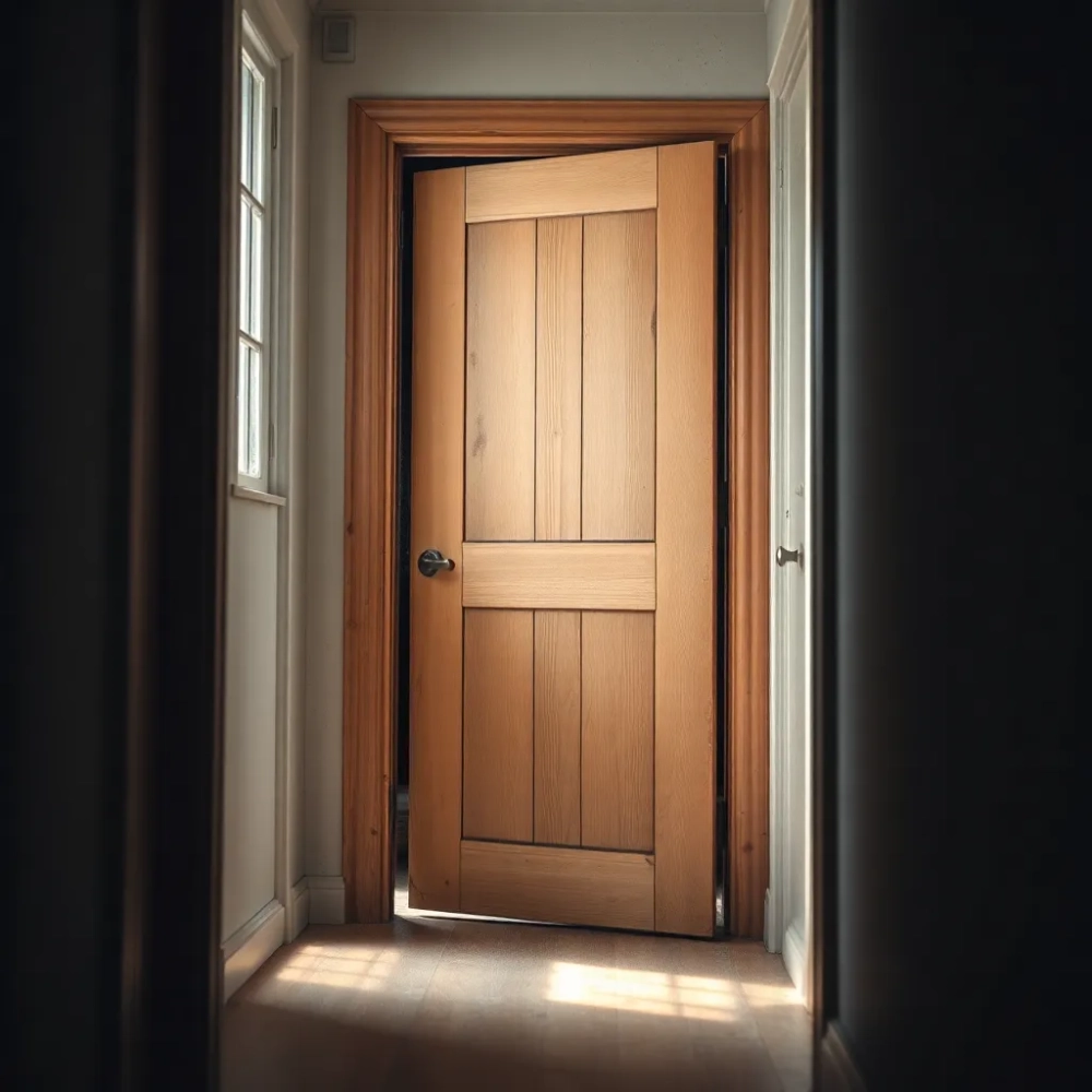 Drzwi na strych nieogrzewany