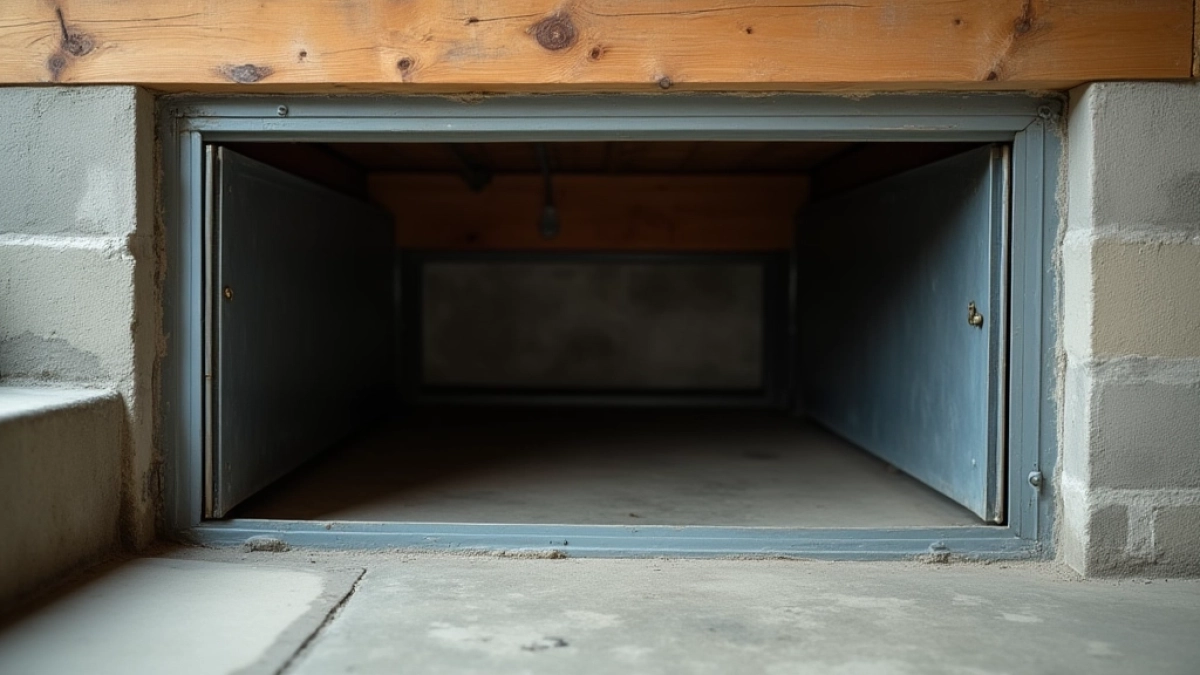 drzwi podłogowe do piwnicy