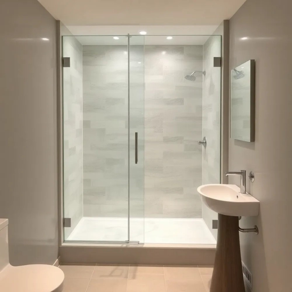 Drzwi prysznicowe przesuwne na wymiar