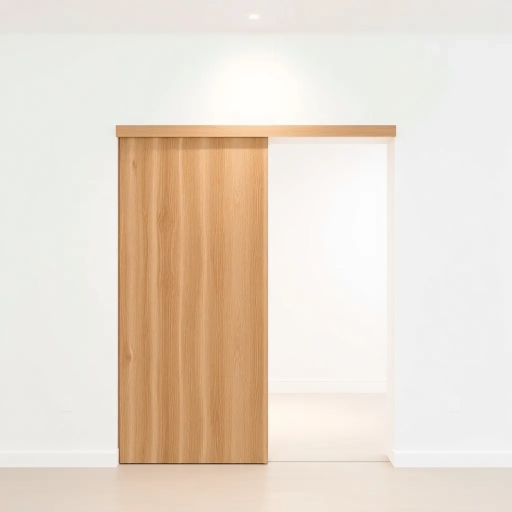 Drzwi przesuwne chowane w ścianę komplet