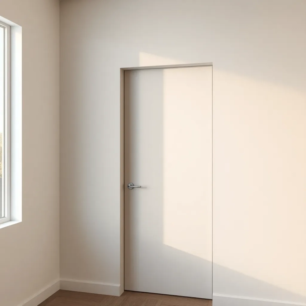 Drzwi ukryte z montażem
