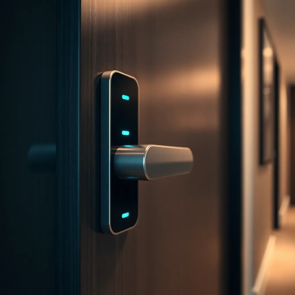 Drzwi w hotelu na kartę