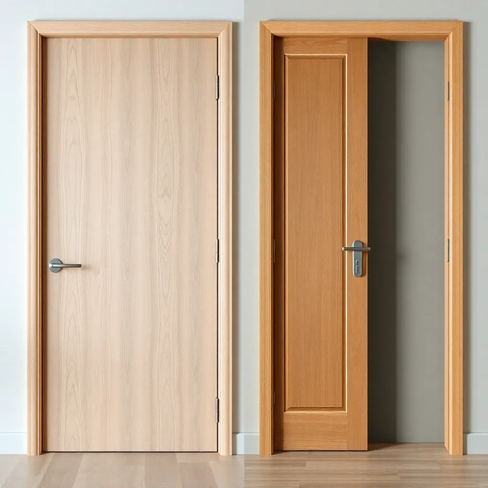 Drzwi w okleinie czy malowane