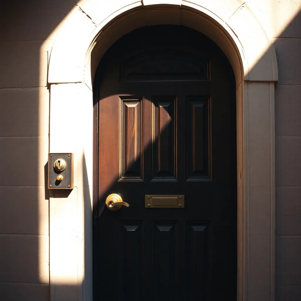 Drzwi wejściowe do mieszkania w kamienicy