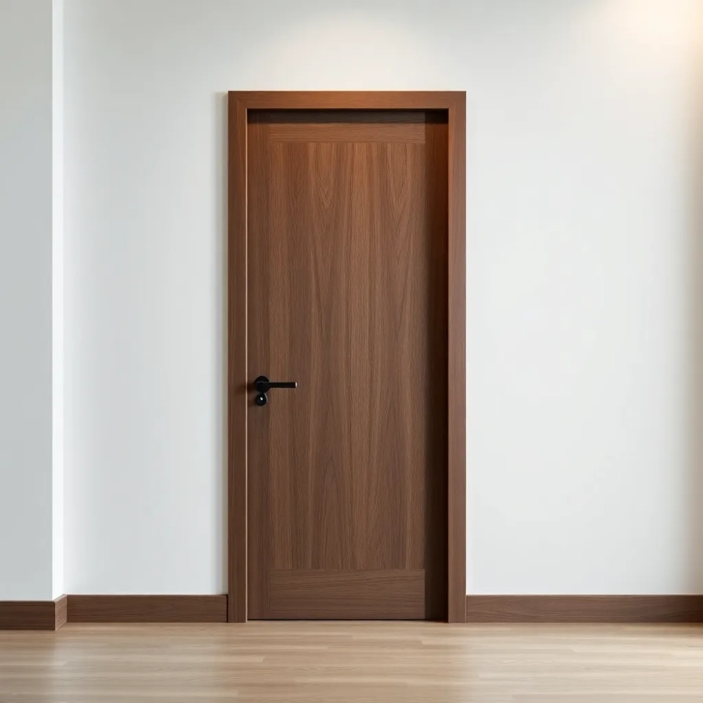 drzwi wejściowe do mieszkania z ościeżnicą
