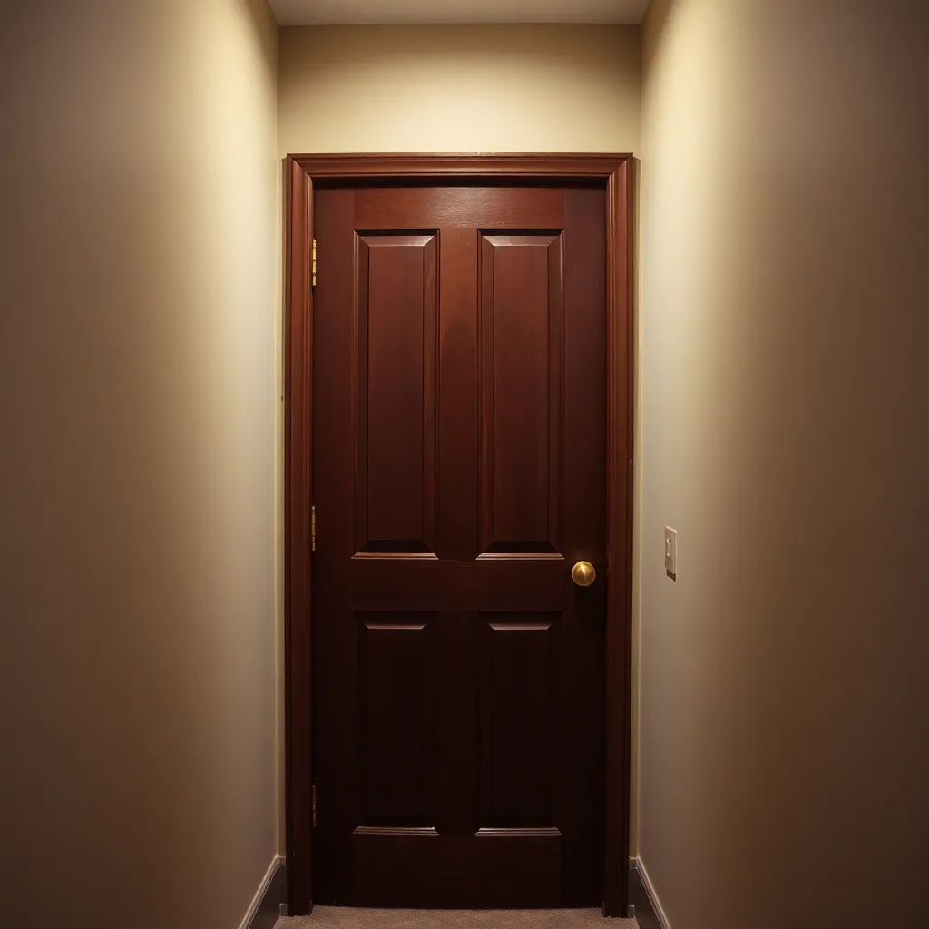 Drzwi wejściowe z klatki schodowej do mieszkania