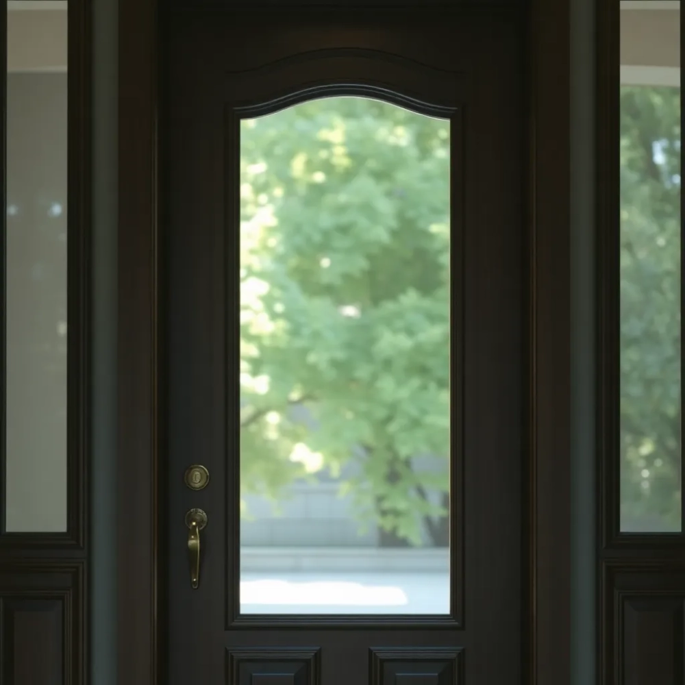 drzwi wejściowe z przeswietleniem