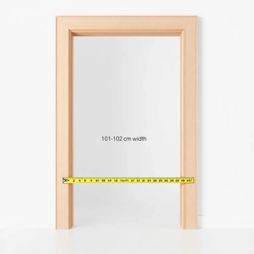 Drzwi wewnętrzne 90 z ościeżnica jaki otwór