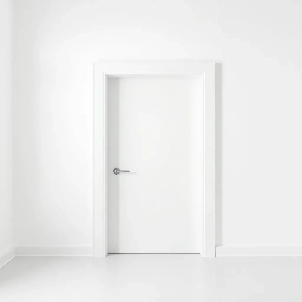 Drzwi wewnętrzne białe z ościeżnicą Porta