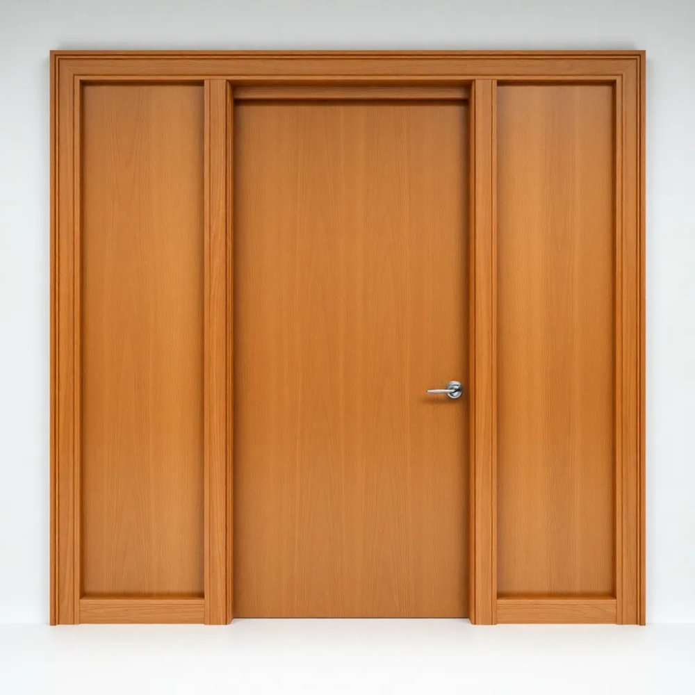 Drzwi wewnętrzne drewniane z ościeżnicą regulowaną