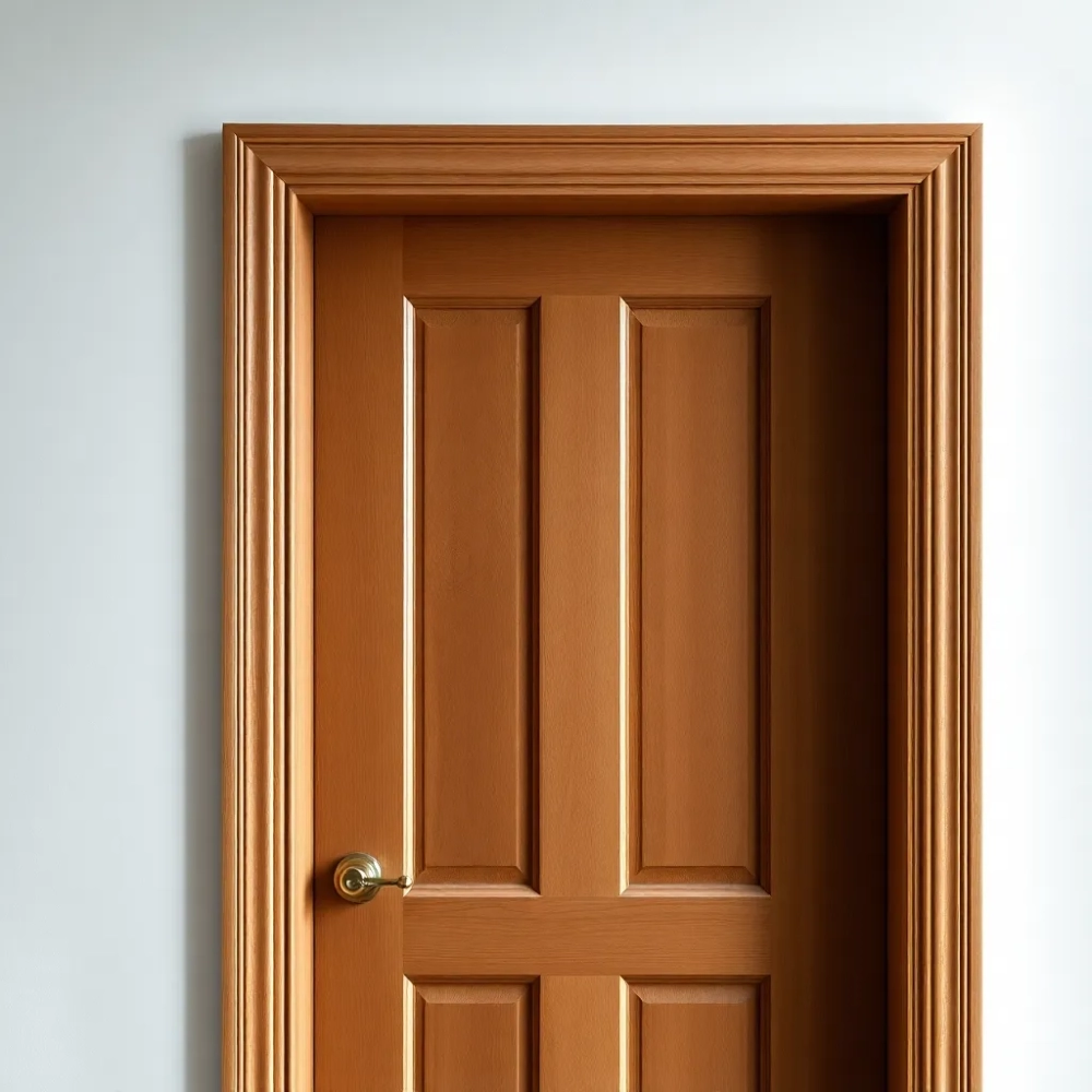 drzwi wewnętrzne drewniane z ościeżnicą