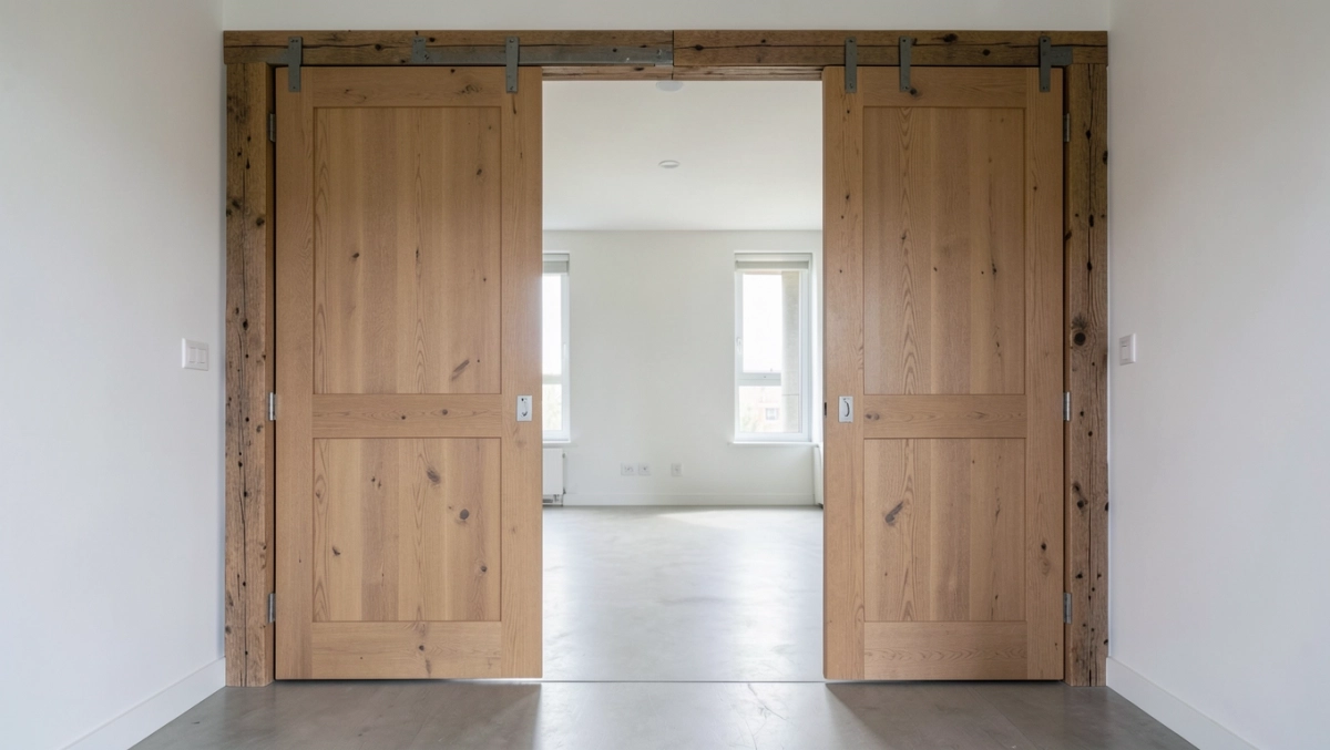 drzwi wewnętrzne loftowe drewniane