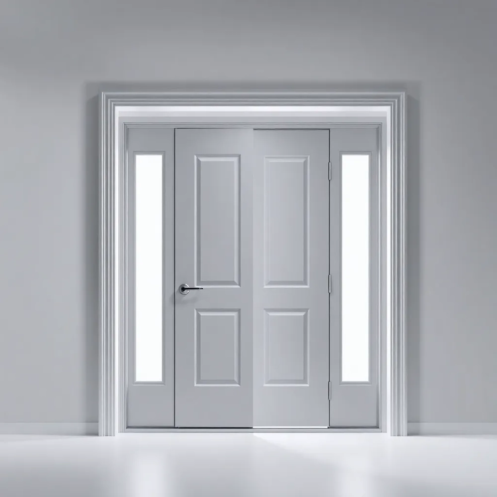 Drzwi zewnętrzne 90 prawe z ościeżnicą