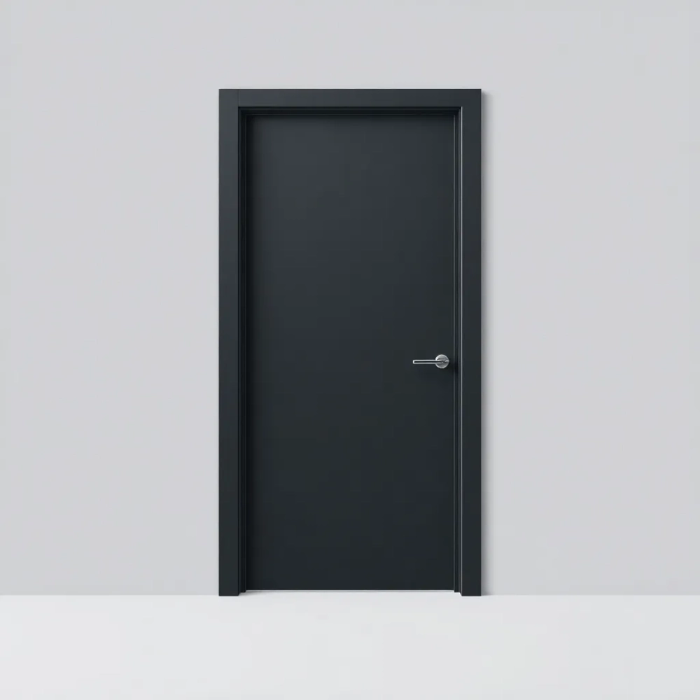 Drzwi zewnętrzne 90 z ościeżnicą antracyt