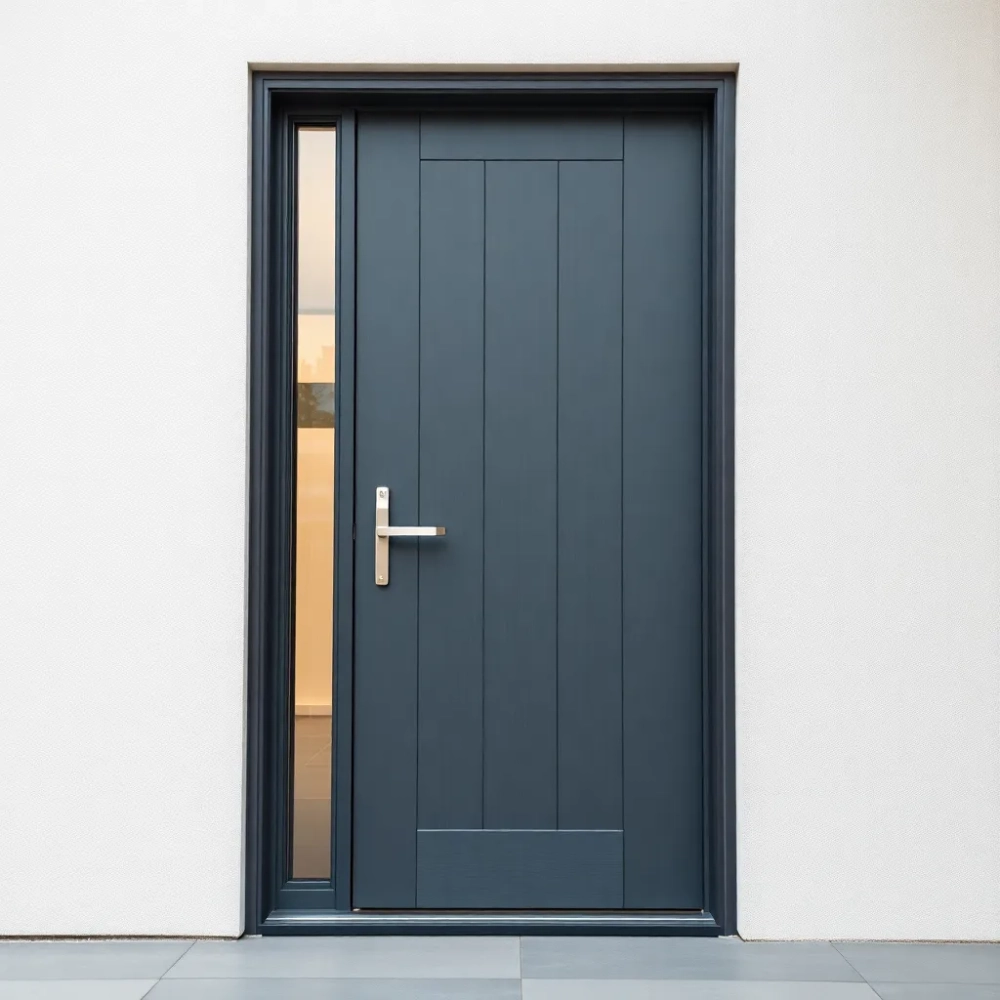 Drzwi zewnętrzne lewe otwierane do środka