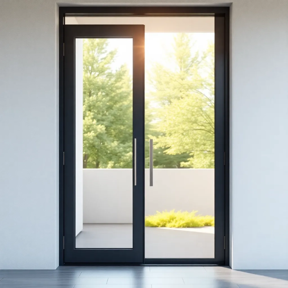 Drzwi zewnętrzne szklane cena